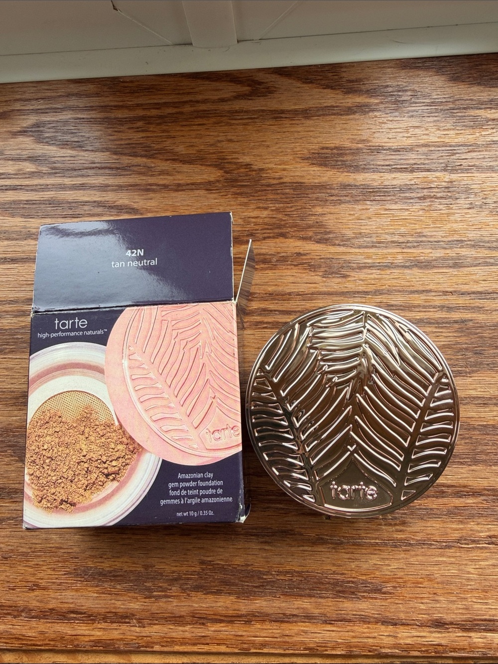 tarte Amazonian Clay Gem Powder Foundation 42N Tan Neutral